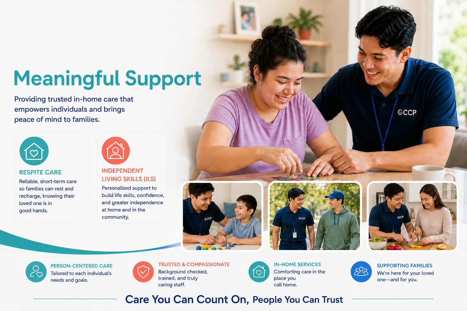 Compassionate Care Partners meaningful support and in-home services